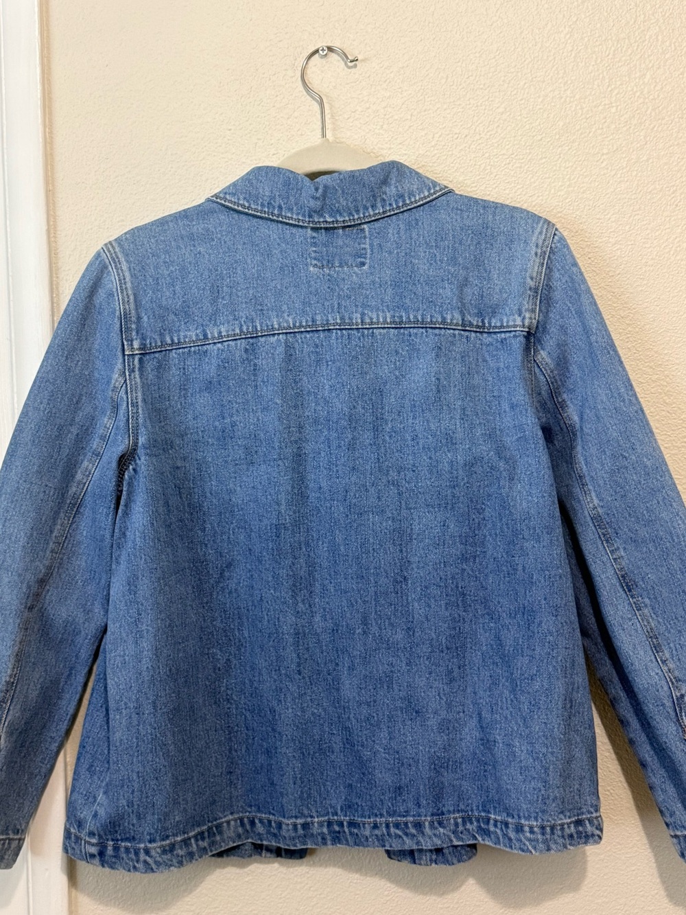 Old Navy Light Blue Denim Chore Jacket - Picture 2 of 3